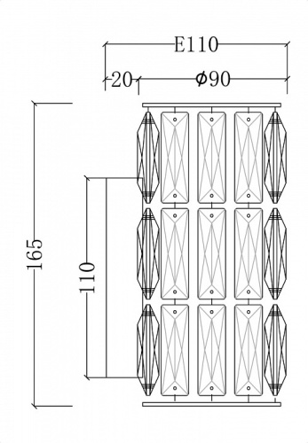 Бра Maytoni Talento DIA008WL-1CH в Нижнем Новгороде фото 4