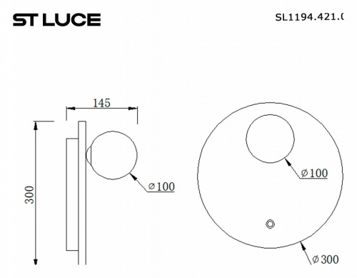 Накладной светильник ST-Luce Earthy SL1194.421.01 в Белово фото 3