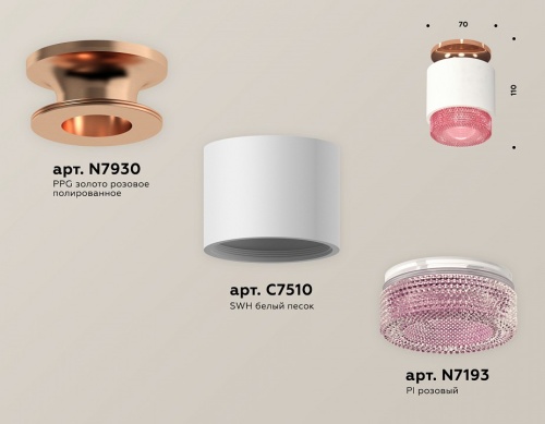 Накладной светильник Ambrella Light XS XS7510142 в Нижнем Новгороде фото 2