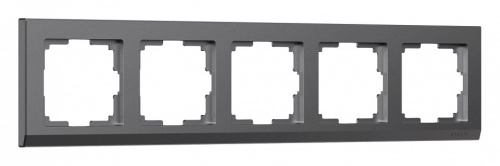 Рамка на 5 постов Werkel Stark (графит матовый) W0051864 в Нижнем Новгороде