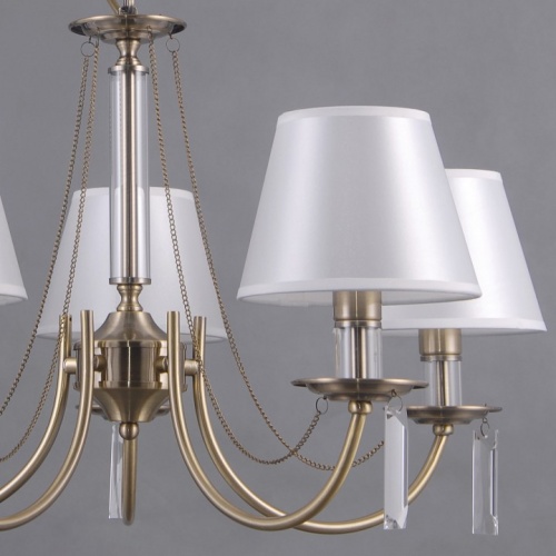 Подвесная люстра ILLUMICO  IL9466-5PSQ-26 AB ELITE в Нижнем Новгороде фото 3