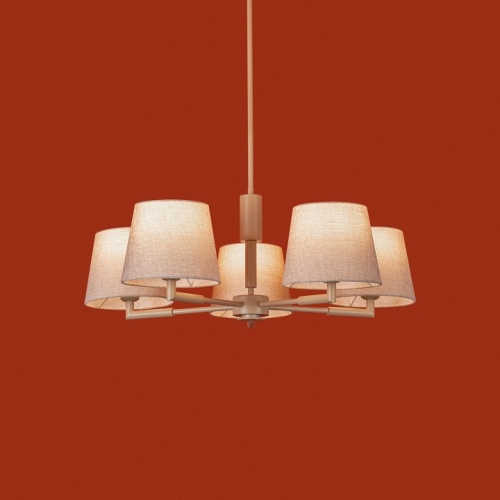 Люстра на штанге Freya Butler FR2057PL-05BG в Нижнем Новгороде фото 8