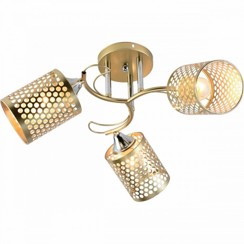 Потолочная люстра 01322-0.3-03 MATT GOLD+CR в Нижнем Новгороде фото 2