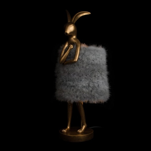 Настольная лампа декоративная Loft it Lapine 10315/B Grey fluff в Нижнем Новгороде фото 2