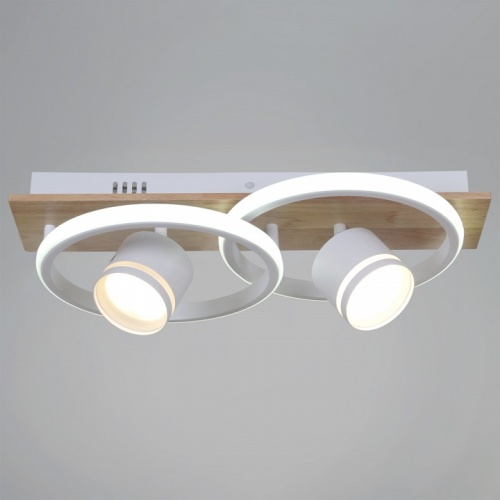 Накладной светильник 29560-0.3-2+2 WH+WOOD в Нижнем Новгороде фото 4