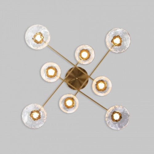 Потолочная люстра Eurosvet Ripple 50389 LED латунь в Нижнем Новгороде фото 4