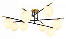 Потолочная люстра Arte Lamp Alcor A2224PL-8BK в Куйбышеве