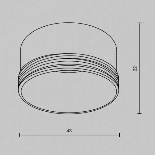 Кольцо декоративное Maytoni Focus LED RingS-5-W в Ревде фото 2