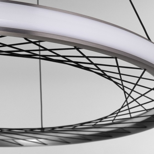 Подвесной светильник Eurosvet Parafe 40024/1 LED серый в Нижнем Новгороде фото 2