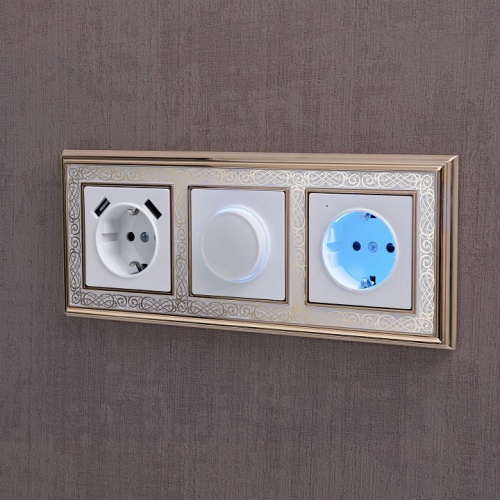 Розетка с заземлением, без рамки Werkel белый W1171401 в Нижнем Новгороде фото 3