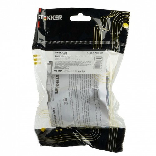 Розетка для вывод кабеля без рамки Stekker Катрин 49467 в Нижнем Новгороде фото 8