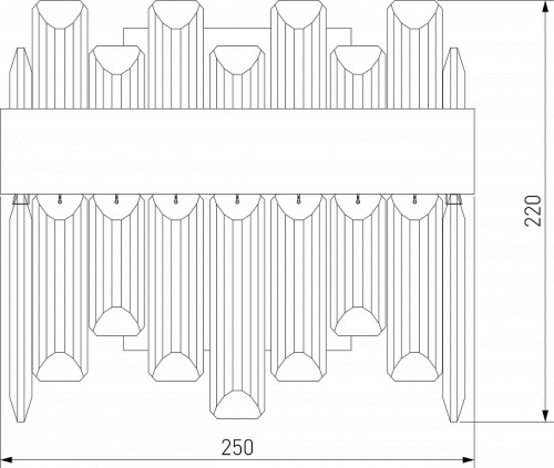 Накладной светильник Bogate's Sparkle a067819 в Архангельске фото 4