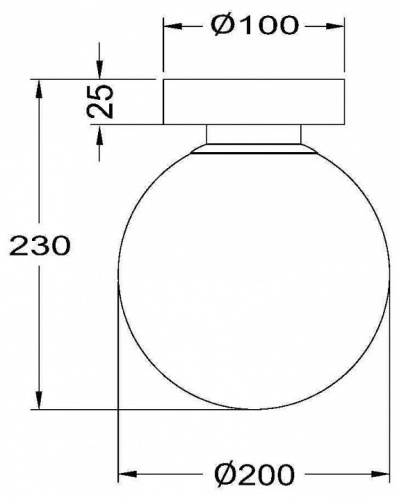 Накладной светильник Maytoni Basic form MOD321WL-01W1 в Мегионе фото 2