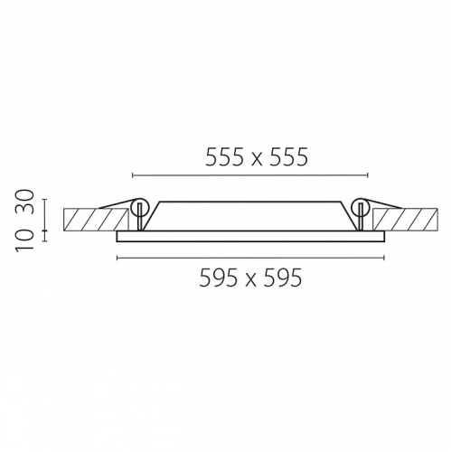 Встраиваемый светильник Lightstar Zocco 224364 в Нижнем Новгороде фото 5