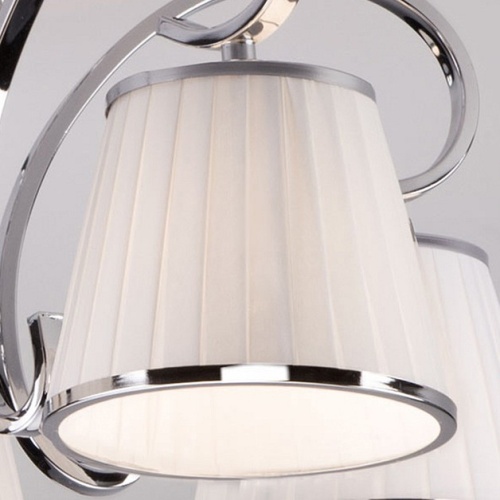 Потолочная люстра Eurosvet Tessa 60088/5 хром в Нижнем Новгороде фото 5