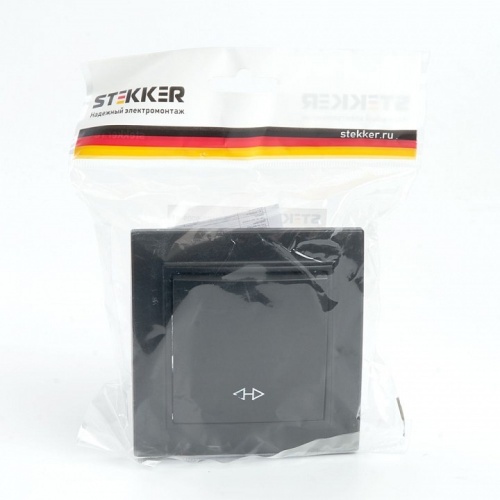 Переключатель перекрестный одноклавишный Stekker Эрна 39927 в Нижнем Новгороде фото 7
