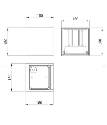 Накладной светильник Maytoni Fulton O572WL-L20B3K в Кораблино фото 3