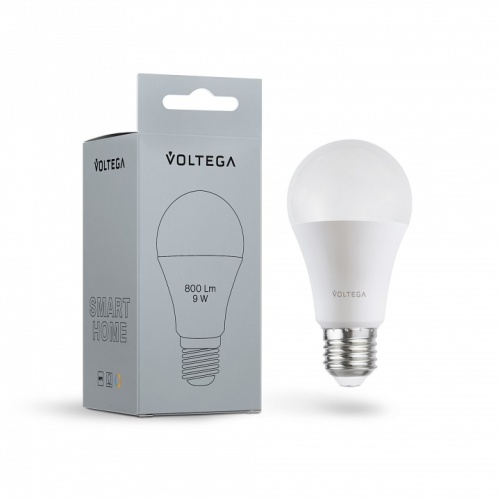 Лампа светодиодная с управлением через Wi-Fi Voltega Wi-Fi bulbs E27 9Вт 2700-6500K 2429 в Ревде фото 3