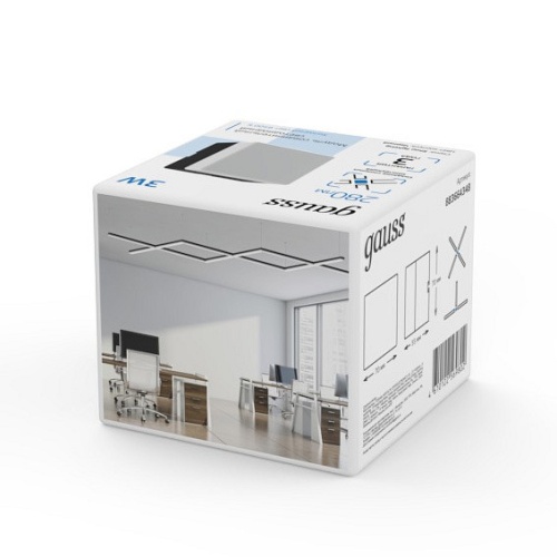 Модульный светильник Gauss Shop Lighting 883664348 в Нижнем Новгороде фото 3