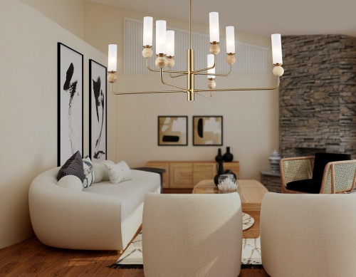 Люстра на штанге Ambrella Light LH LH53252 в Нижнем Новгороде фото 4