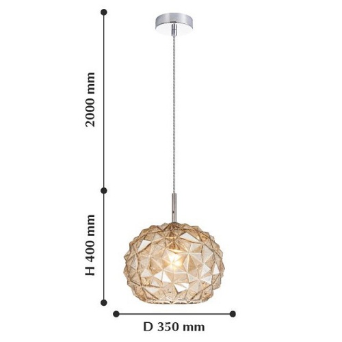 Подвесной светильник Favourite Dispertion 2177-1P в Симе фото 3