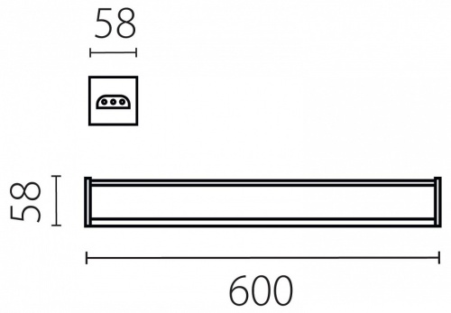 Модульный светильник Lightstar Trito 456247 в Нижнем Новгороде фото 4