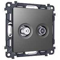 ТВ-розетка и SAT-розетка оконечная без рамки Ambrella Volt ALFA MA663310 в Нижнем Новгороде