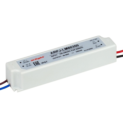 Блок питания ARPJ-LM80350 (28W, 350mA) (Arlight, Пластик) в Кемерово