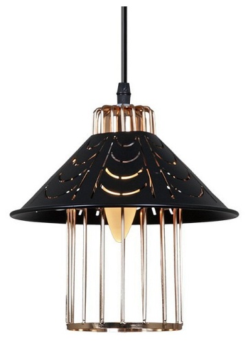 Подвесной светильник 02501-0.9-01 BK+GD в Нижнем Новгороде