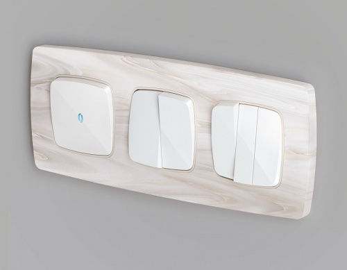 Клавиша для выключателя одноклавишного c подсветкой Ambrella Volt OMEGA OP1020 в Нижнем Новгороде фото 2