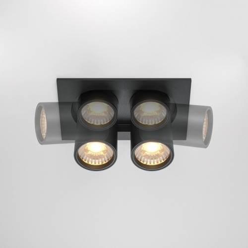 Встраиваемый светильник на штанге Maytoni Hidden DL045-02-10W3K-B в Саратове фото 7