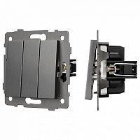 Выключатель трехклавишный без рамки Arlight SWT 049898 в Нижнем Новгороде