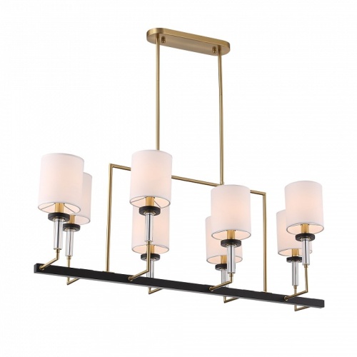 Люстра на штанге ST-Luce BLACK+BRASS SL1404.338.08 в Нижнем Новгороде фото 9