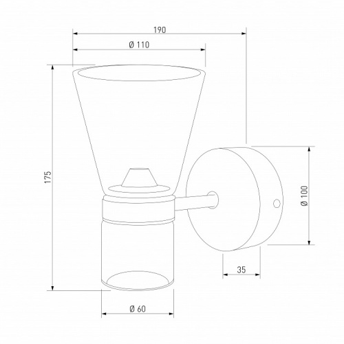 Бра Eurosvet Vial 201053 LED в Нижнем Новгороде фото 2