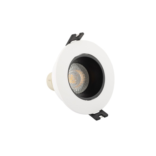 DK3020-WB Встраиваемый светильник, IP 20, 10 Вт, GU5.3, LED, белый/черный, пластик в Коломне фото 5