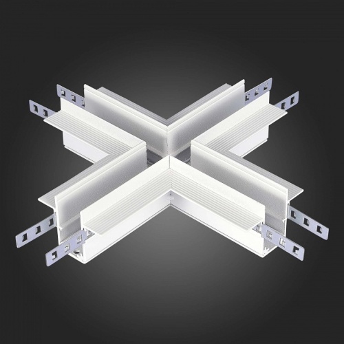 Соединитель X-образный для встраиваемых треков ST-Luce SKYLINE 48 ST007.500.12 в Кропоткине фото 2