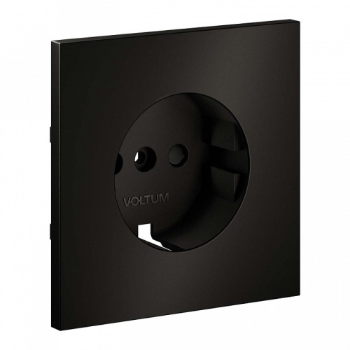 Накладка для розетки с заземлением и со шторками Voltum S70 METAL VLSM000712 в Нижнем Новгороде фото 6