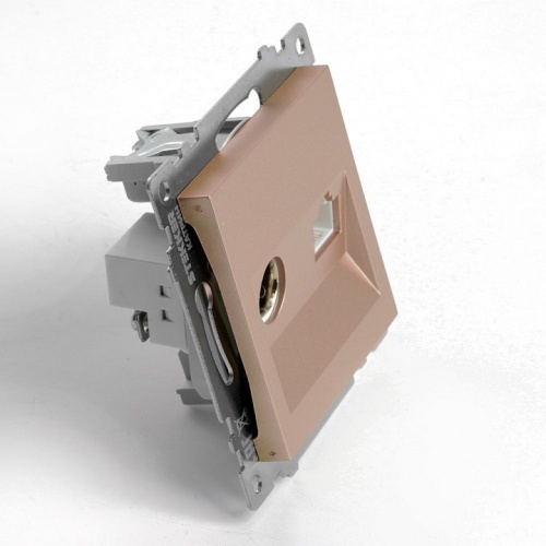 ТВ-розетка без рамки Stekker Катрин 49184 в Нижнем Новгороде фото 3