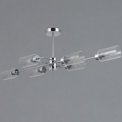 Люстра на штанге ILLUMICO NAPLES IL0734-6ASQ-25 CR NAPLES в Нижнем Новгороде фото 3