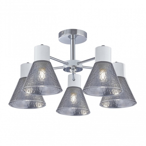 Люстра на штанге Arte Milano Napoli-322408 322408/5 CR+WH в Нижнем Новгороде фото 9