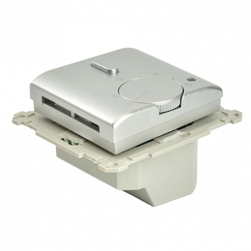 Терморегулятор электромеханический для теплого пола без рамки Stekker Катрин 49742 в Нижнем Новгороде фото 10