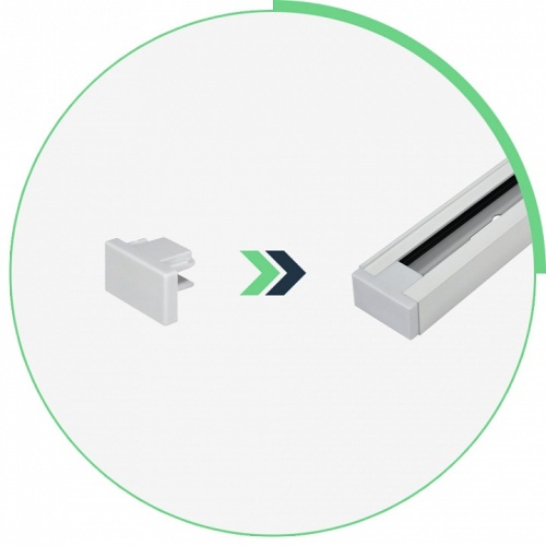 Заглушка для трека Hesby Lighting Skylite 0034 в Нижнем Новгороде фото 4