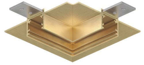 Соединитель угловой L-образный для треков встраиваемых Denkirs SHINE HIDE TR5705-SB в Нижнем Новгороде