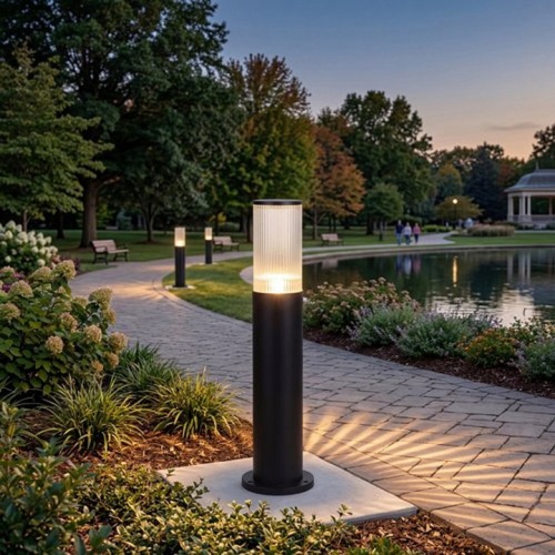 Наземный низкий светильник  09982-0.7-001JH 0.6M E27 BK RLOS в Нижнем Новгороде фото 2