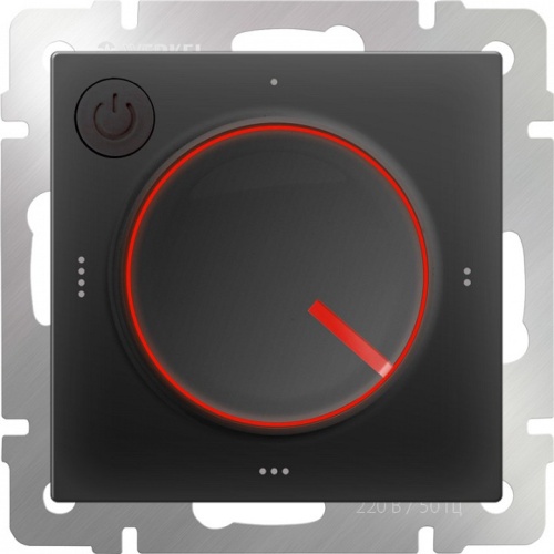 Терморегулятор электромеханический для теплого пола Werkel черный W1151108 в Нижнем Новгороде фото 5