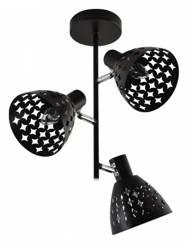 Люстра на штанге 01554-3.3-03B BK+CR в Нижнем Новгороде