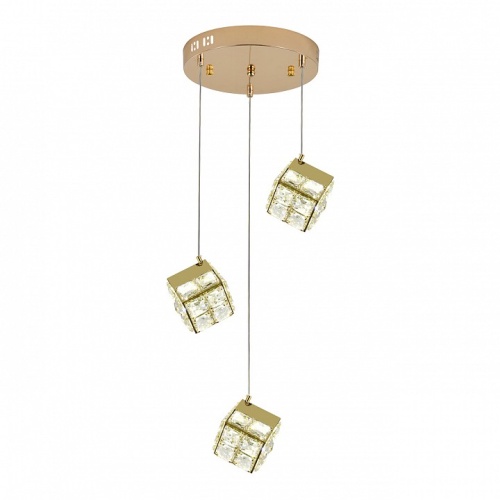 Подвесной светильник Indigo Radioso 12048/3P Gold в Нижнем Новгороде фото 2