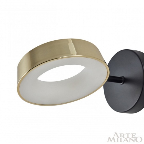 Бра Arte Milano Ferrara-71079 271079/1B BK/GD в Нижнем Новгороде фото 6