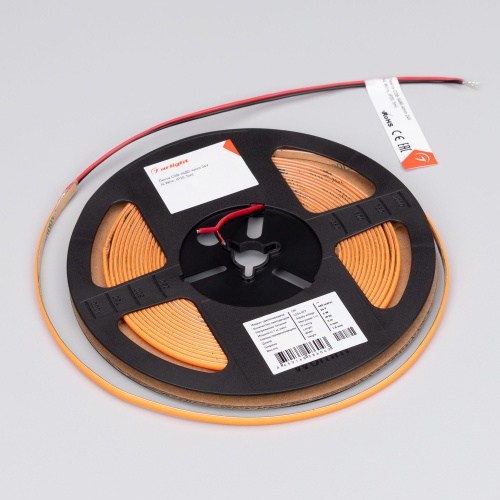 Лента COB-X480-4mm 24V Orange (4 W/m, IP20, 5m) (Arlight, -) в Кораблино фото 2