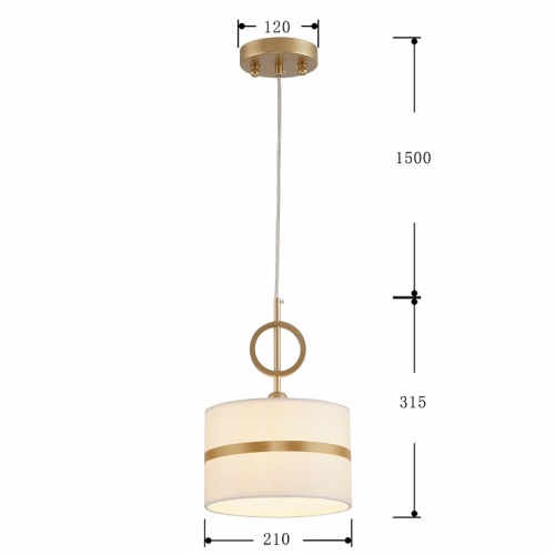 Подвесной светильник Favourite Mateo 2634-1P в Нижнем Новгороде фото 3